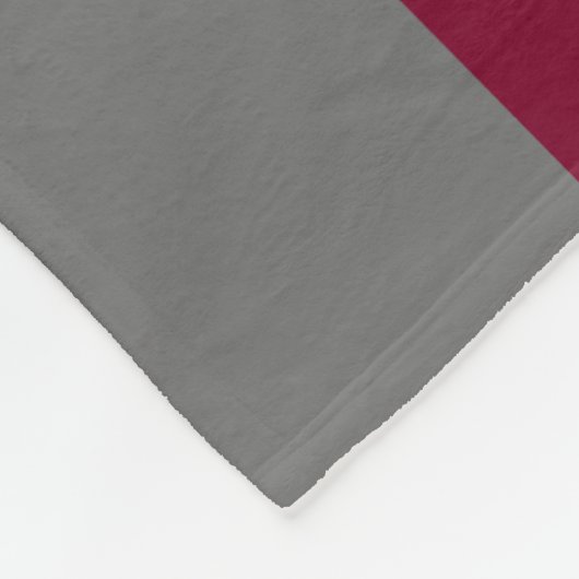 Elegantes, modernes Muster vertikaler Linien Fleecedecke (Ecke)