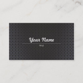 Elegantes modernes Muster Visitenkarte