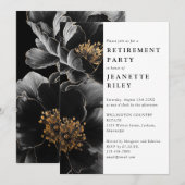 Elegantes modernes Party für die Blumenversorgung Einladung (Vorne/Hinten)