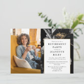 Elegantes modernes Party für die Blumenversorgung  Einladung (Stehend Vorderseite)