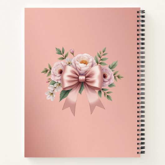 Elegantes, modernes Personalisiertes Brautparty-No Notizblock (Rückseite)