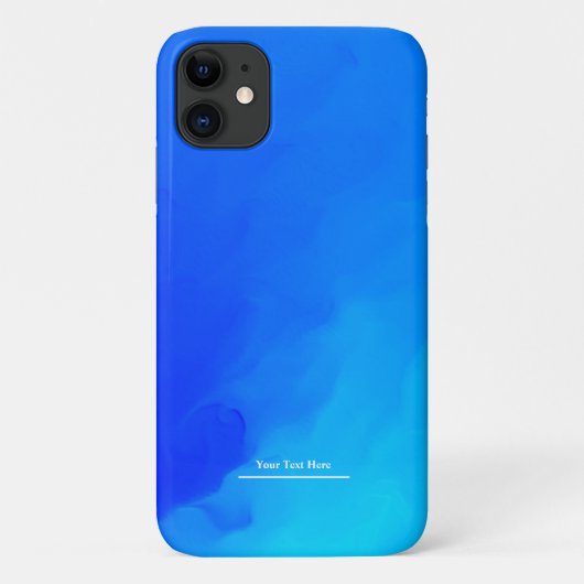 Elegantes, modernes Personalisiertes Template Case-Mate iPhone Hülle (Rückseite)