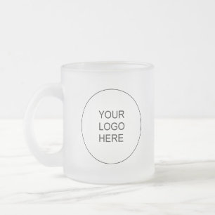 Elegantes modernes Promotionelles Laden Sie Ihr ei Mattglastasse