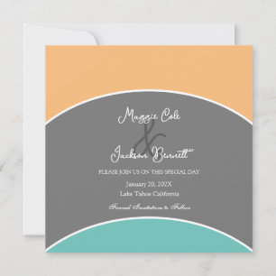 Elegantes modernes Save-The-Date Save The Date