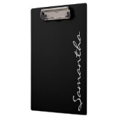 elegantes, modernes schicke, trendige monogramm sc klemmbrett (Links)