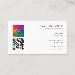 Elegantes, modernes, schlankes Template Niedlich S Visitenkarte