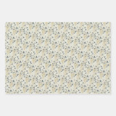 Elegantes modernes Schleifpapier Geschenkpapier Set (Vorderseite)