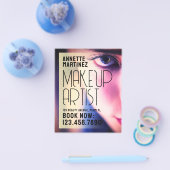 Elegantes modernes Schönheitsauge Flyer (Einzeln)