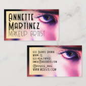 Elegantes modernes Schönheitsauge Visitenkarte (Vorne/Hinten)