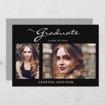 Elegantes, modernes Script einfach | 2 FOTO ABSCHL