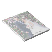 Elegantes, modernes Skript, benutzerdefiniertes Fo Notizblock (angewinkelt)