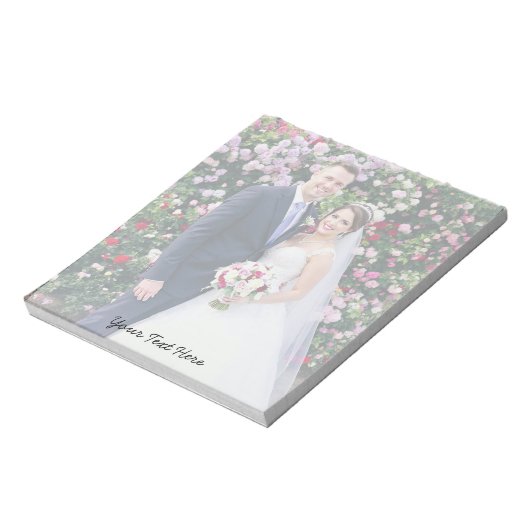 Elegantes, modernes Skript, benutzerdefiniertes Fo Notizblock (Rotiert)