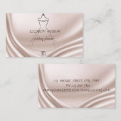 Elegantes modernes stilvolles Kleid Visitenkarte (Vorne/Hinten)