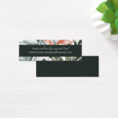 Elegantes modernes tropisches Leaf-Hochzeitsplatz (Schreibtisch)