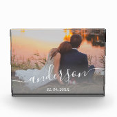 Elegantes, modernes und minimales Foto (Vorderseite)