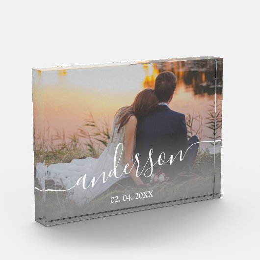 Elegantes, modernes und minimales Foto (Links)