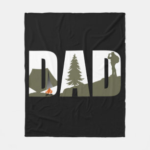 Elegantes modernes Vatertagsgeschenk Wandern Campi Fleecedecke