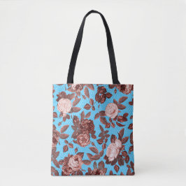 Elegantes modernes Vintages Blumenmuster Tasche