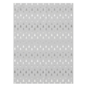 elegantes, modernes Weihnachtsbaummuster Tischdecke