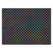 Elegantes modernes Zaun-Kettenmuster | Tischdecke (Vorderseite (Horizontal))