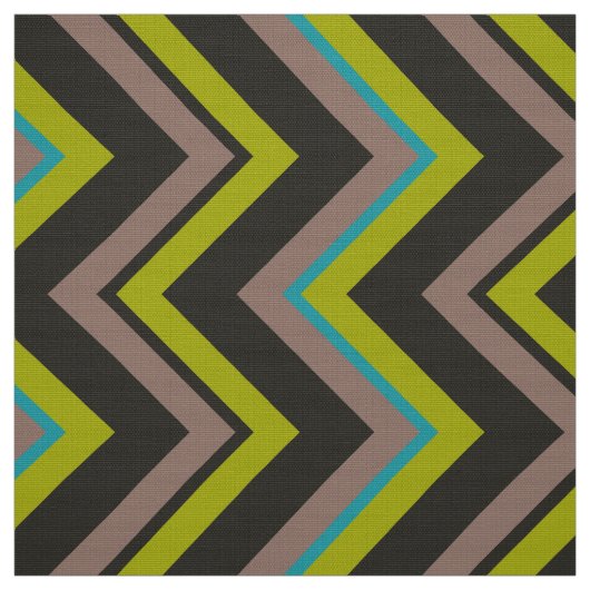 Elegantes modernes Zickzack Zigzag Muster 2 Stoff (Muster)