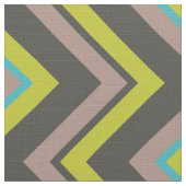 Elegantes modernes Zickzack Zigzag Muster 2 Stoff (Nahaufnahme)