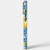 Elegantes, modernes Zitronencreme Personalisiert Case-Mate iPhone Hülle (Rückseite / Links)