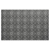 Elegantes monochromes Verziertes Blumengewebe Stoff (Fat Quarter (45,7 x 55,9 cm))