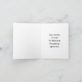 Elegantes Monogramm Anfangsbuchstabe I Gold Pfings (Innenseite)