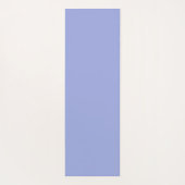 Elegantes Monogramm der Lila Lavendel-Blume Yogamatte (Rückseite)