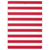 Elegantes Monogramm-Design Klemmbrett (Rückseite)