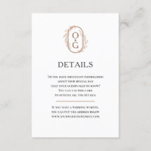 Elegantes Monogramm Einfache Schreibweise Hochzeit