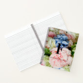 Elegantes Monogramm für den benutzerdefinierten An Notizblock (Innenseite)