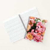 Elegantes Monogramm für den benutzerdefinierten An Notizblock (Innenseite)