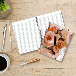 Elegantes Monogramm für den benutzerdefinierten An Notizblock