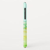 Elegantes Monogramm mit lackierter Frühlingsgrün Case-Mate iPhone Hülle (Hinten/Links)