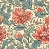 Elegantes Morris Style Vintages Pimpernchmuster Badhandtuch Set