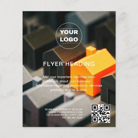 Elegantes Mortgage / Versicherungsflyer Flyer (Vorne)
