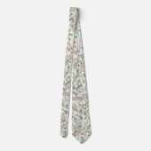 Elegantes Mosaikdesign Krawatte (Rückseite)