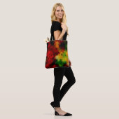 Elegantes Mosaikmuster, mehrfarbig, abstrakt Tasche (Am Model)