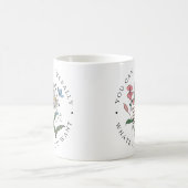 Elegantes Motivierend Geschenk für Flora Kaffeetasse (Mittel)