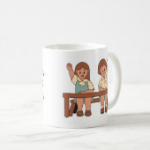 Elegantes Motivierend Zitat Kaffeetasse (VorderseiteRechts)