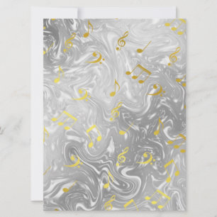 elegantes Musiknoten