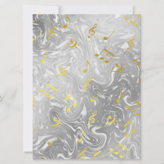 elegantes Musiknoten