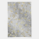 elegantes Musiknoten Küchentuch (Vertikal)