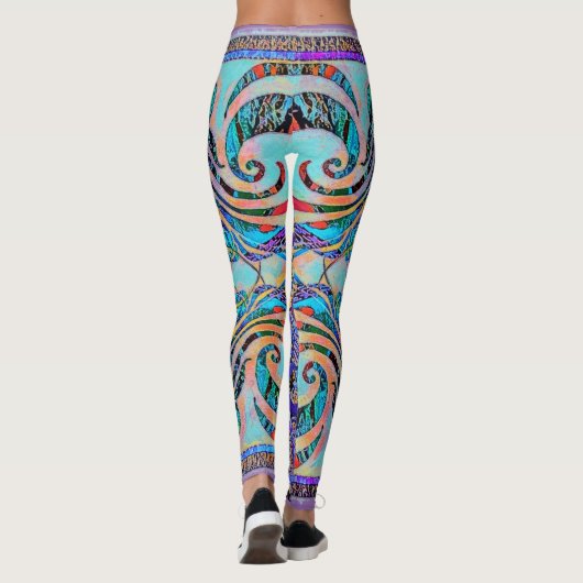 Elegantes Muster 57793 Leggings (Rückseite)