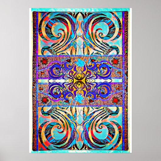 Elegantes Muster 57793 Poster (Vorne)