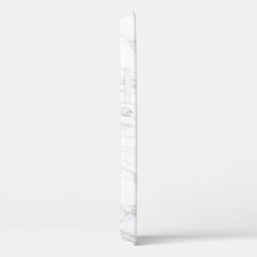 Elegantes Muster aus weißem Marmor Case-Mate iPhone Hülle (Rückseite / Rechts)