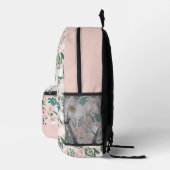Elegantes Muster Bedruckter Rucksack (Rechts)