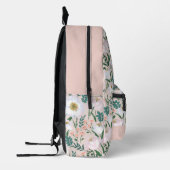 Elegantes Muster Bedruckter Rucksack (Links)